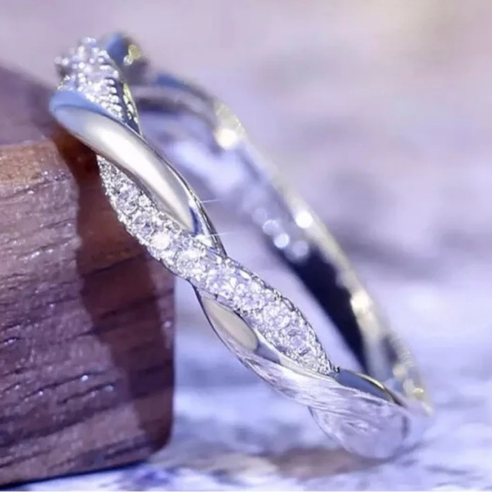 ⚡️Silver Diamond Eternity Ring⚡️